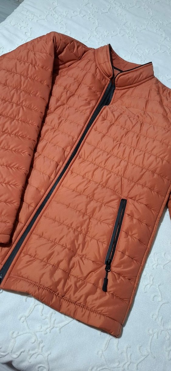 kiremit rengi Kısa Kış Montu - Görsel 2