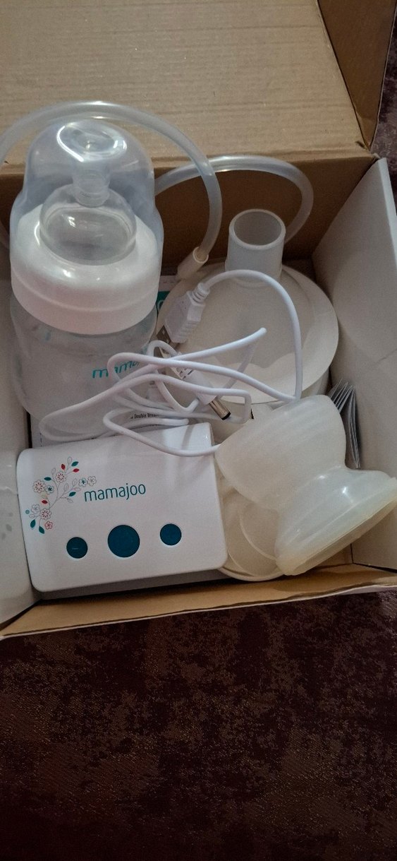 Mamajoo USB Elektronik Tekli Göğüs Pompası Beyaz - Görsel 2