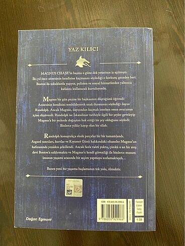  Rick riordan magnus chase ve asgard tanrıları