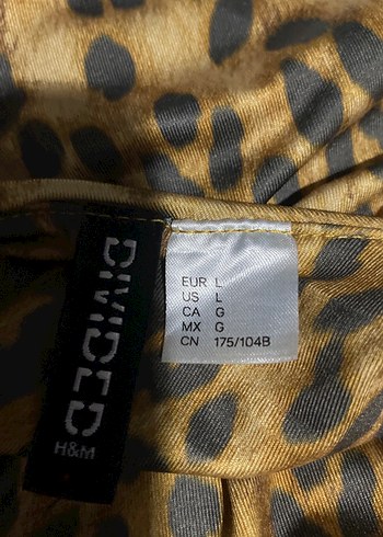 Leopar Desenli Kadın BODY - Görsel 3