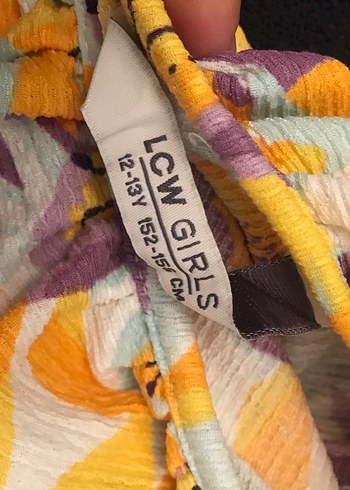 H&M Çiçek Desenli Fırfırlı Straplez Tulum