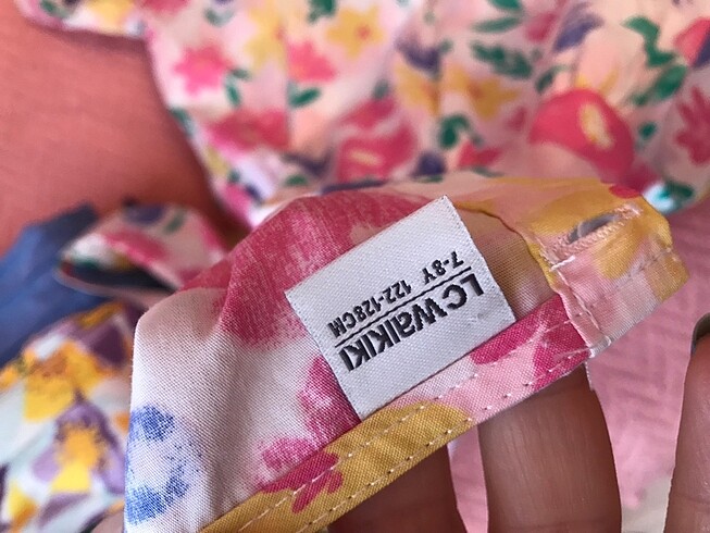 9 Yaş Beden pembe Renk H&M elbise