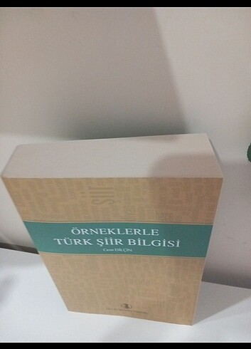  Örneklerle Türk Şiir Bilgisi Cem Dilçin tdk