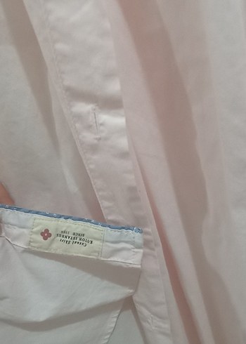 Toz pembe yazlık gömlek - Görsel 3