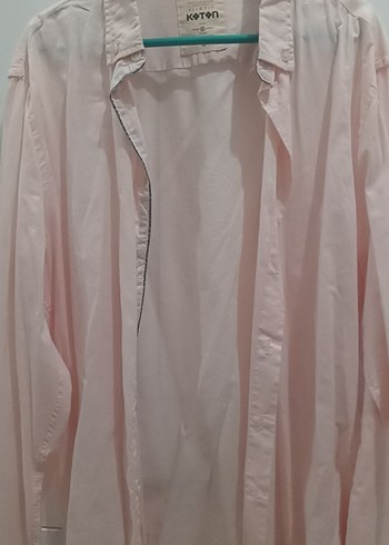 Toz pembe yazlık gömlek - Görsel 2