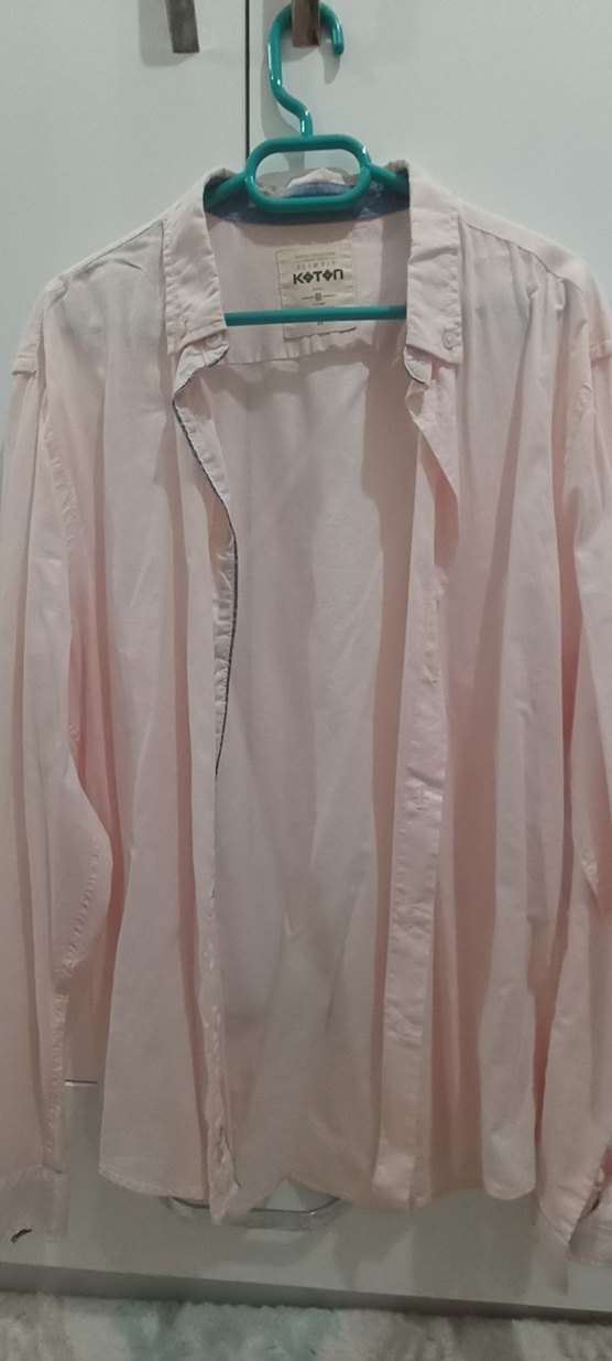 Toz pembe yazlık gömlek - Görsel 2