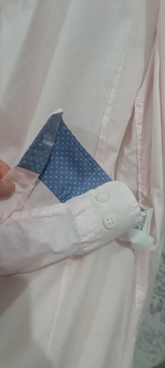 Toz pembe yazlık gömlek - Görsel 5