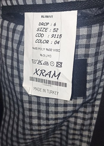 Siyah Erkek Takım Elbise, Notch Yaka, Düğmeli - Görsel 3