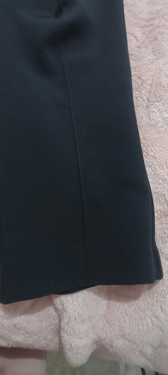 Düğmeli Siyah Kadın Süet Ceket - Görsel 3