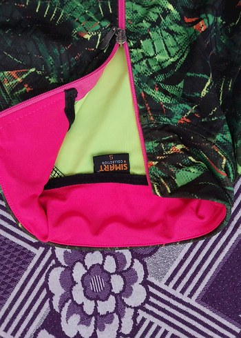 Yeşil Desenli Kadın Spor Takımı - Görsel 6