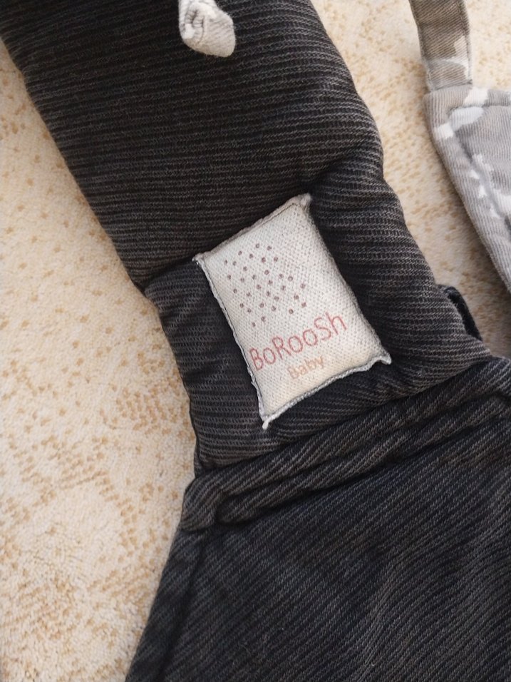 Siyah Bebek Taşıyıcı Bel Destekli - Görsel 3