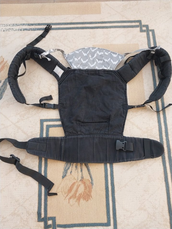 Siyah Bebek Taşıyıcı Bel Destekli - Görsel 2