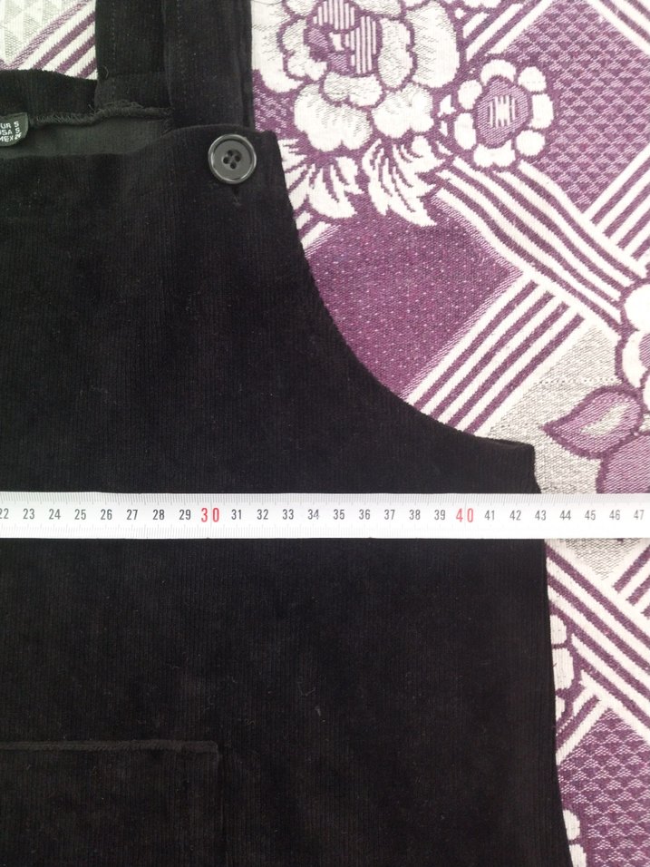 Siyah Kemer Detaylı Kısa Askılı Elbise - Görsel 4