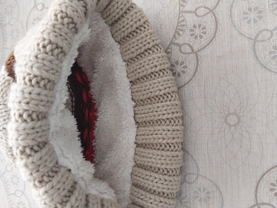 Renkli Bohem Kadın Örgü Bere - Görsel 2