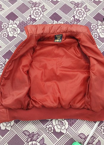 Kırmızı Fermuarlı  unisex Şişme Yelek - Görsel 6