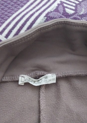 Bej Normcore Midi kız çocuk Tayt - Görsel 3