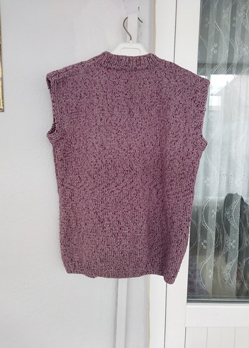 el örgüsü unisex yelek - Görsel 2