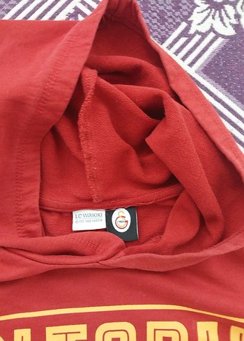 galatasaray lisanslı kapüşonlu sweatshirt - Görsel 3