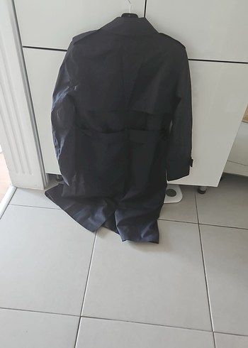 s Beden siyah Renk Düğmeli lacivert Kadın Trençkot