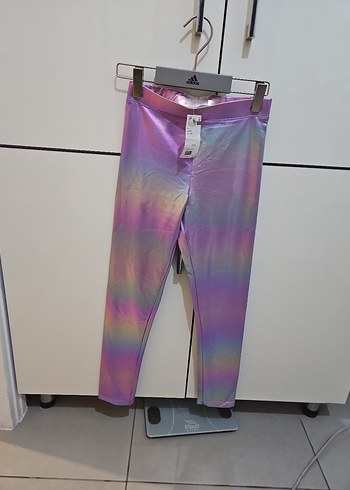Mor Pastel Batik Desenli Kız Taytı