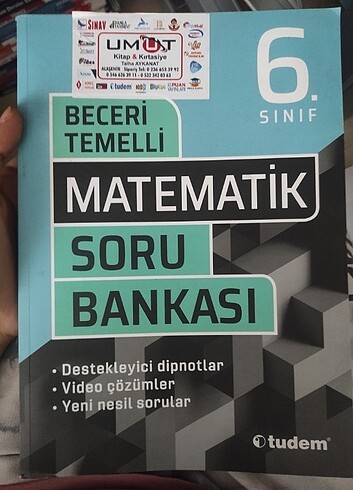 6. Sınıf matematik soru Bankası test 