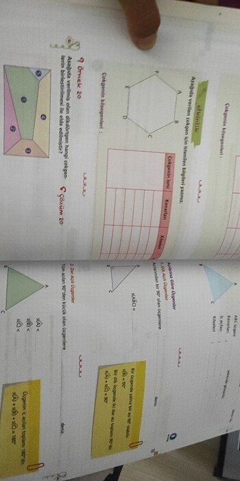  Beden Renk 5. Sınıf matematik test kitabı ders rehberi
