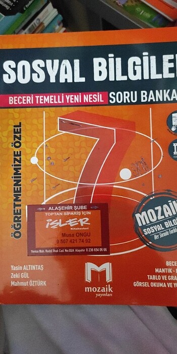 7. Sınıf Sosyal bilgiler soru Bankası 