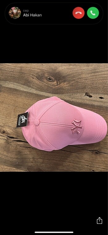 Beden pembe Renk Ny şapka