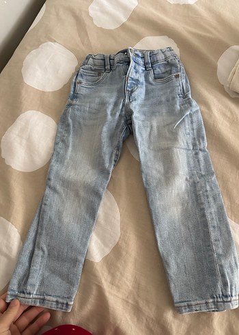 Erkek Çocuk Slim Fit Gri Denim Pantolon