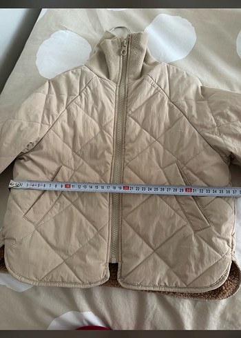 Bej Erkek Çocuk Kürk Detaylı Mont - Görsel 9