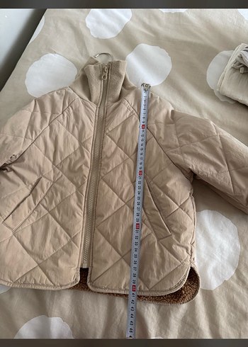 Bej Erkek Çocuk Kürk Detaylı Mont - Görsel 10