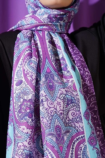 Moda kaşmir etiketli şal