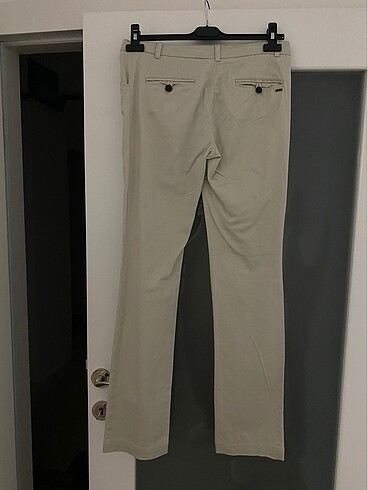 s Beden camel Renk Mango kumaş bej pantalon