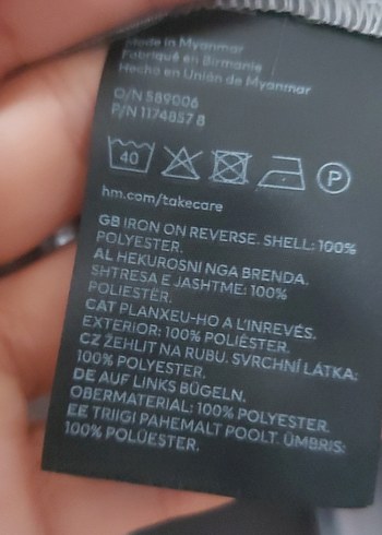 Gri Parlak Kadın Saten Gömlek - Görsel 8