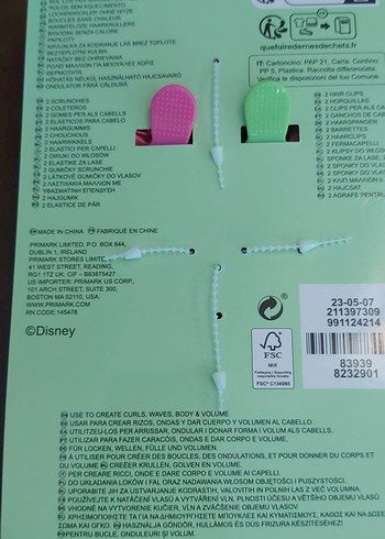 Pembe Baskılı Isı Olmadan Bukle Yapıcı - Görsel 3