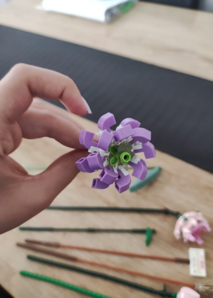 Lego çiçek  - Görsel 2