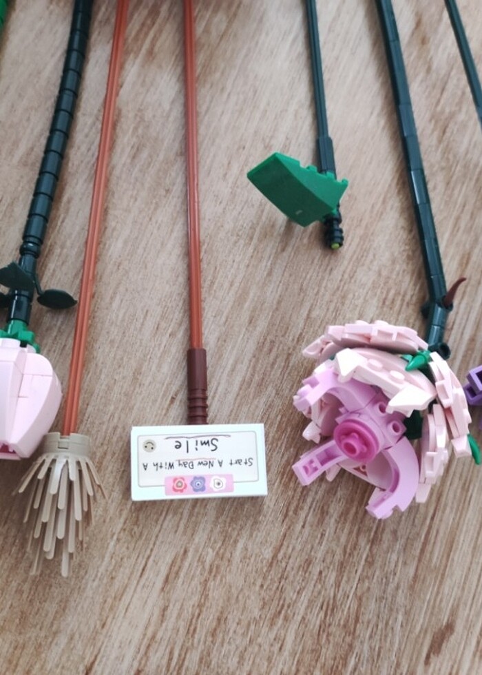 Lego çiçek  - Görsel 4