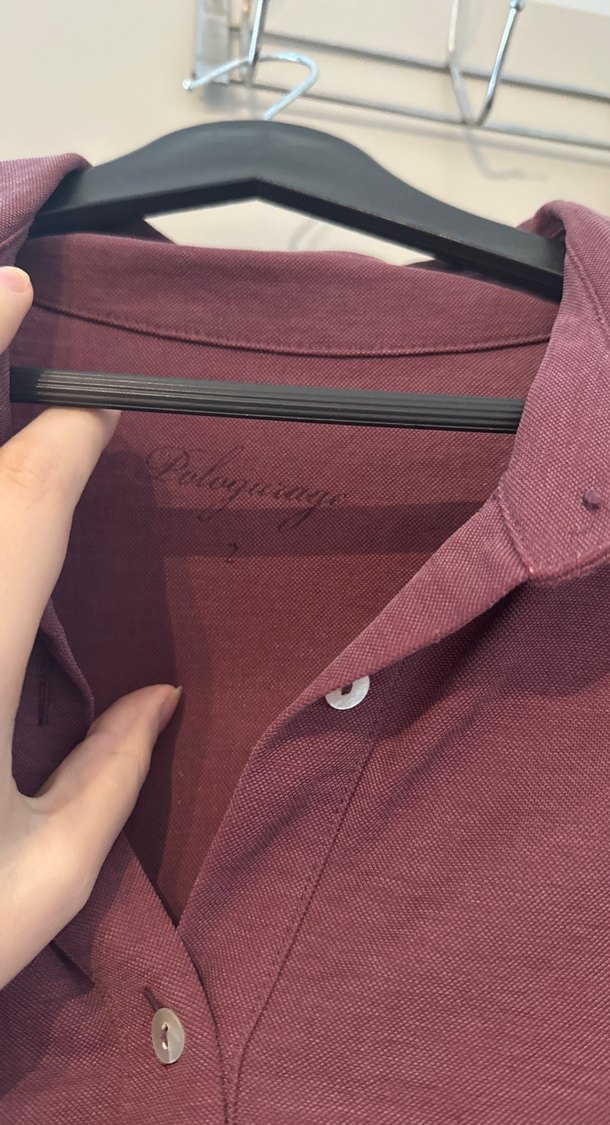 Bordo sedef Düğmeli elbise - Görsel 3