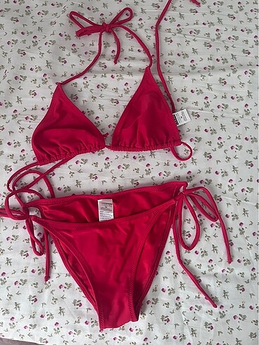 Colins kırmızı bikini takımı