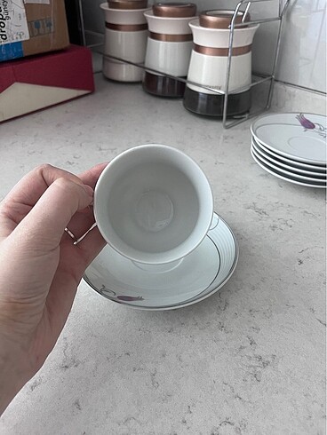  Beden beyaz Renk Nescafe fincanı- kaynar fincanı