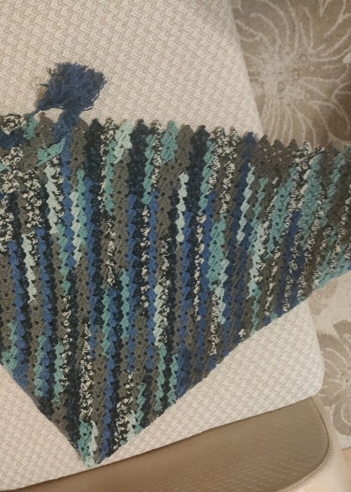 Üçgen şal - Görsel 3