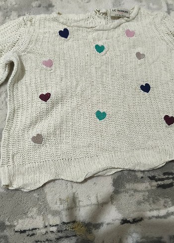 Kız Çocuk Pembe Nakışlı Kapüşonlu Yelek - Görsel 13