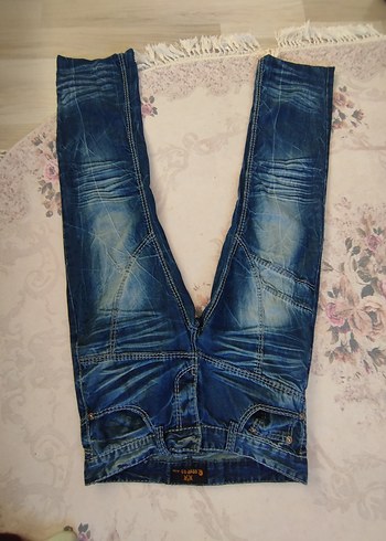 Rodi Mood Kadın Parlak Mavi Bol Kesim Denim Jean