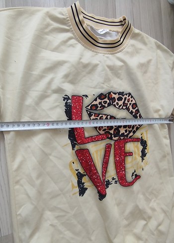 Bej Renkli Örme Mini Kadın Sweatshirt Pantolon - Görsel 8