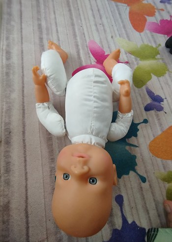 Beden Beyaz kumaş vücutlu bebek