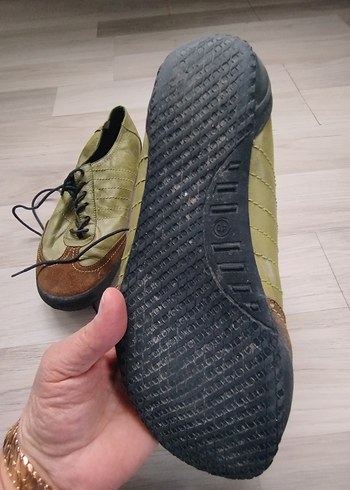 Haki ve Kahverengi Erkek Spor Ayakkabı 40 no - Görsel 2