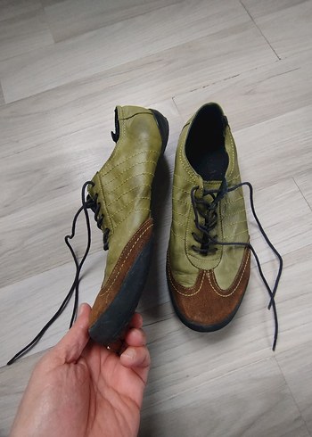 Haki ve Kahverengi Erkek Spor Ayakkabı 40 no - Görsel 4