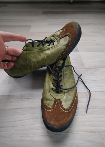 Haki ve Kahverengi Erkek Spor Ayakkabı 40 no - Görsel 8