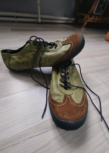 Haki ve Kahverengi Erkek Spor Ayakkabı 40 no - Görsel 3