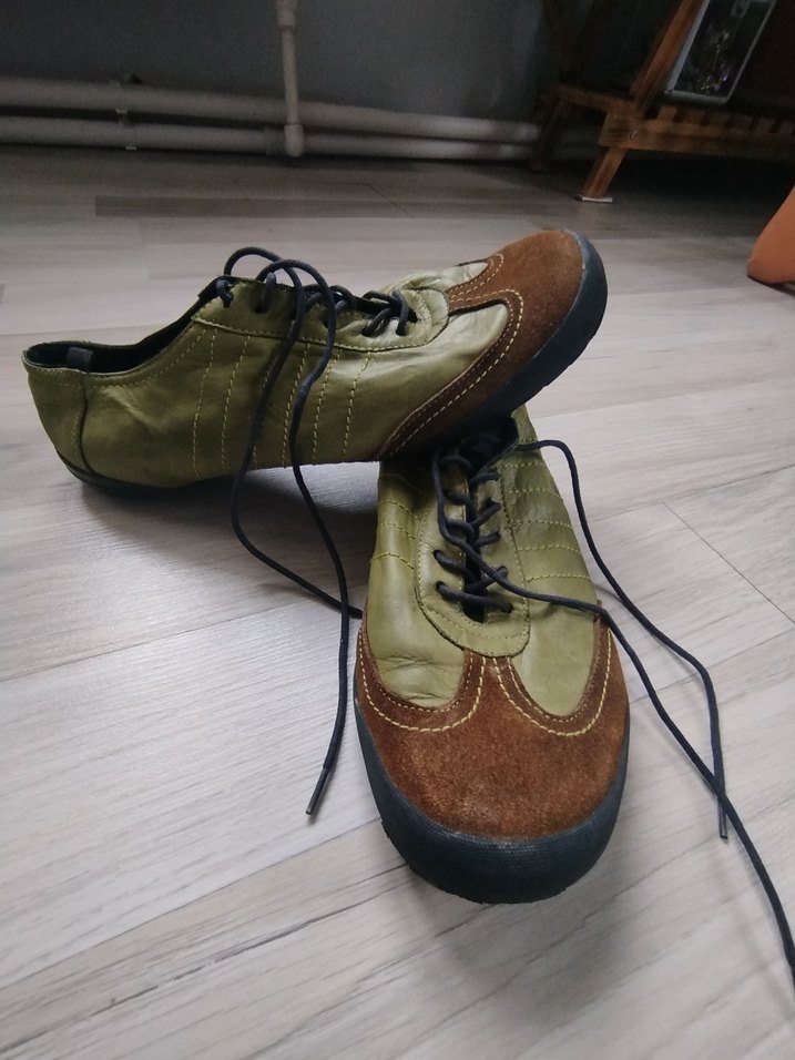 Haki ve Kahverengi Erkek Spor Ayakkabı 40 no - Görsel 3